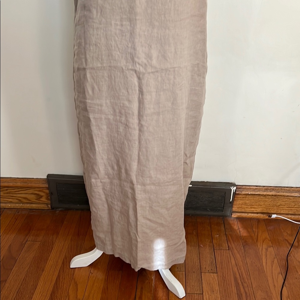 MATCH Sleeveless Tan Maxi Dress - Picture 4 of 10